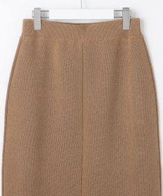 自由区 S 【カタログ掲載・セットアップ対応・洗える】スムージーニット スカート