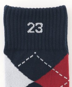 23区GOLF 【MEN】アーガイル柄　レギュラーソックス