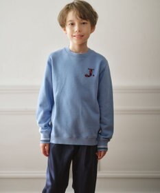 J.PRESS KIDS 【140-170cm】J. レジメンストライプ ロゴ トレーナー