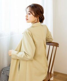 Tiaclasse L 【洗える】ステンカラーコート