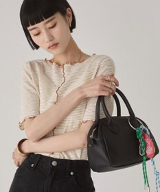WEGO 【ANGIE VINTAGE】シアーボーダーメロウトップス