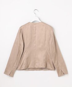 J.PRESS LADIES ライトマイクロスエード ブルゾン