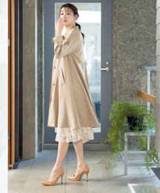 Tiaclasse L 【洗える】ステンカラーコート