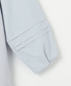 J.PRESS LADIES L コンビジャージー フリルネック カットソー