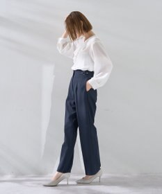 YECCA VECCA ラッフルブラウス