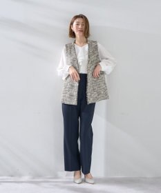 YECCA VECCA ラッフルブラウス