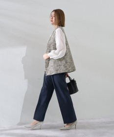 YECCA VECCA ラッフルブラウス