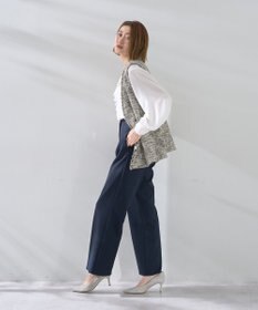 YECCA VECCA ラッフルブラウス