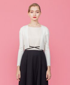 TOCCA 【洗える！】SILK RIB BOLERO ボレロ