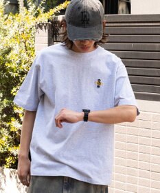 WEGO 【MLサイズ展開/綿100%】グラフィックワンポイントT（SS）