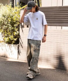 WEGO 【MLサイズ展開/綿100%】グラフィックワンポイントT（SS）