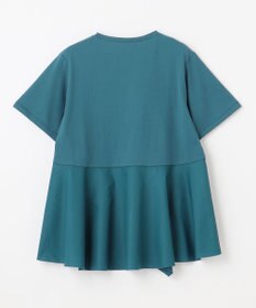 ANY L 【洗濯機可】コンビネーションイレヘムカットソー