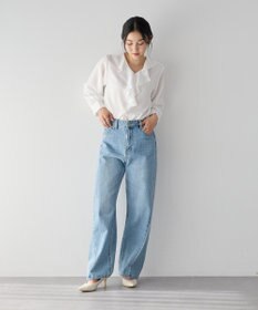 YECCA VECCA ラッフルブラウス