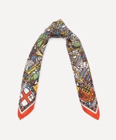 LIBERTY. ビッグ スモーク シルクツイルスカーフ 45