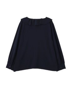 YECCA VECCA ラッフルブラウス