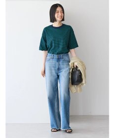 AMERICAN HOLIC ボーダーショートカットプルオーバー