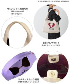 ROOTOTE 8489【A4サイズ収納】IP.ラウンド.ニット.ハローキティ-A