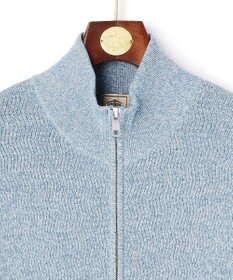 J.PRESS MEN ギマコットンフルジップ カーディガン