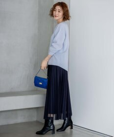 23区 S 【洗える】ウールカシミヤ Vネック ニット