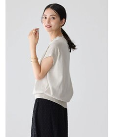 AMERICAN HOLIC フレンチスリーブニットプルオーバー