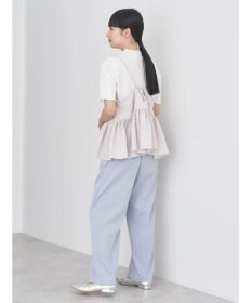 earth music&ecology ＳＥＴ２点ジャガードビスチェ＋リブプルオーバー