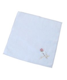 Maison de FLEUR ローズ刺繍タオルハンカチ