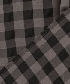 23区 L 【WEB&一部店舗限定】ブロックチェック フリル ブラウス