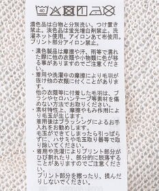 Green Parks Lucifer/ルシファー/レース英字ロゴスウェット