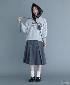 Green Parks Lucifer/ルシファー/レース英字ロゴスウェット