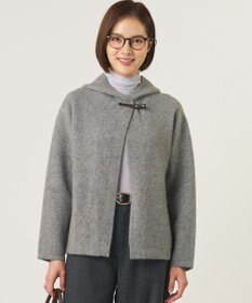 J.PRESS LADIES S 【季節の変わり目に】RACCON ニット ライトアウター