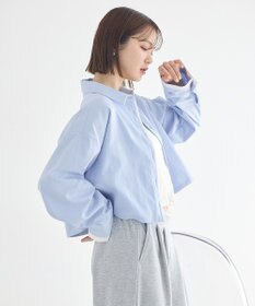 earth music&ecology パイピングショートシャツ