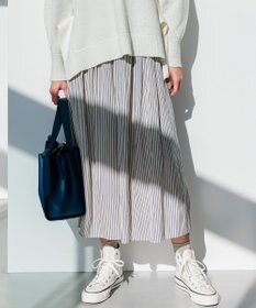 組曲 S 【春の新色追加】ギャザーライトデシン パンツ