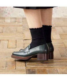 ing <ing>ストーム入りヒールローファー