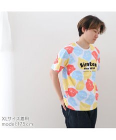 Mother garden しろたん Tシャツ 半袖  《総柄》 ユニセックス