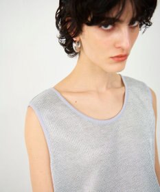 GRACE CONTINENTAL ラメカットトップ