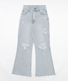 WEGO ダメージフレアデニムパンツ