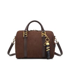 style code 【VerdeVari/ヴェルデヴァリ】スエードボストンバッグ