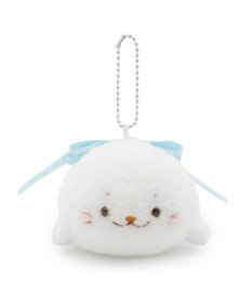 Mother garden しろたん リボンキーホルダー 《しろたん》