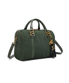 style code 【VerdeVari/ヴェルデヴァリ】スエードボストンバッグ