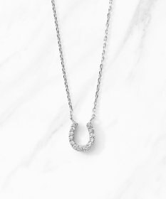 TOCCA 【WEB限定】DIAMOND HORSESHOE K10WG NECKLACE K10ホワイトゴールド ダイヤモンド ネックレス