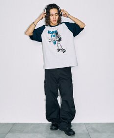 WEGO フォトグラフィックラグランBIGT（S）