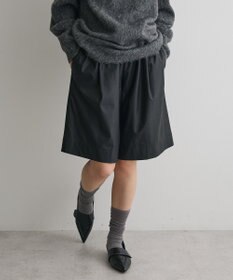 CRAFT STANDARD BOUTIQUE ウエストコードハーフパンツ