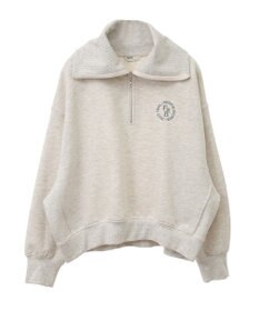 earth music&ecology ハーフＺＩＰプルオーバー