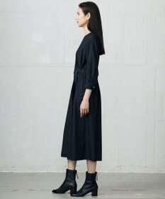 自由区 デニムライクツイル ワンピース