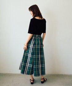 YECCA VECCA 【撥水】メモリーフレアスカート