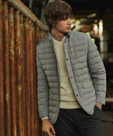 JOSEPH ABBOUD 【暖か・軽量】カシミヤブレンド クルーネック ニット