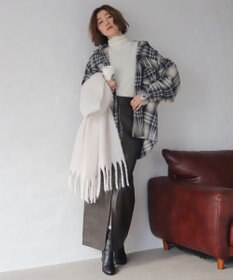 WEGO 【2025年秋冬新作/ユニセックス着用ITEM/SMLサイズ展開】ヘビーネルチェックシャツ（LS）