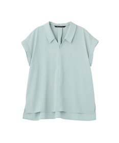 YECCA VECCA 2wayストライプリボンブラウス