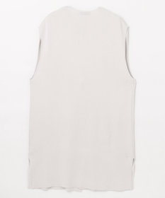 ANY L ロングニットジレ