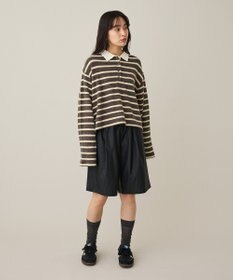 CRAFT STANDARD BOUTIQUE ウエストコードハーフパンツ